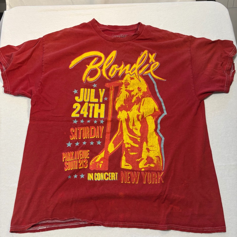 Blondie, Graphic T-Shirt, Red, XL